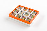 Speckle Cup 12 Piece Gift Box Angled View Open